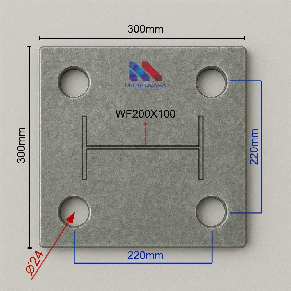 Base Plate WF200 300x300 SRGT